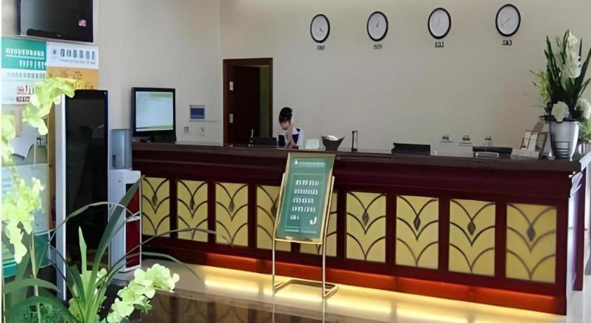 Greentree Inn Tianjin Wuqing Distric Bohai Market Exterior foto