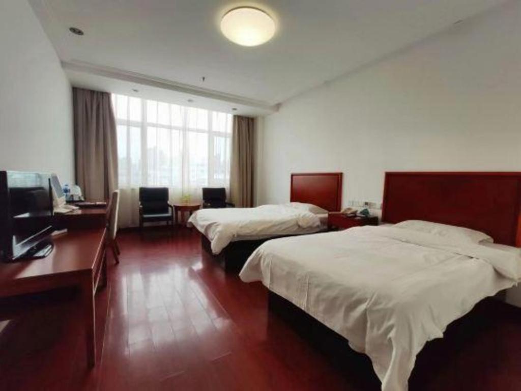 Greentree Inn Tianjin Wuqing Distric Bohai Market Exterior foto