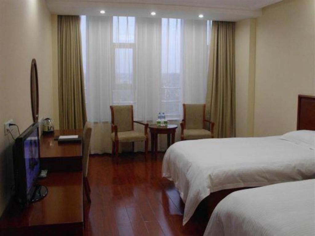 Greentree Inn Tianjin Wuqing Distric Bohai Market Exterior foto