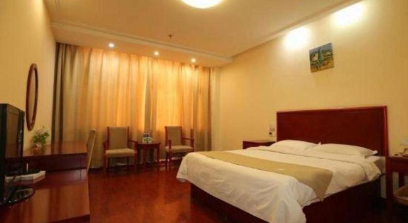 Greentree Inn Tianjin Wuqing Distric Bohai Market Exterior foto