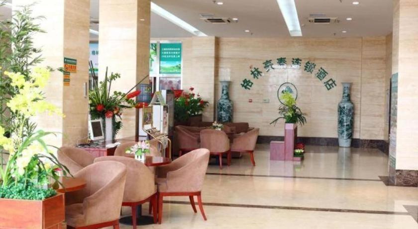 Greentree Inn Tianjin Wuqing Distric Bohai Market Exterior foto